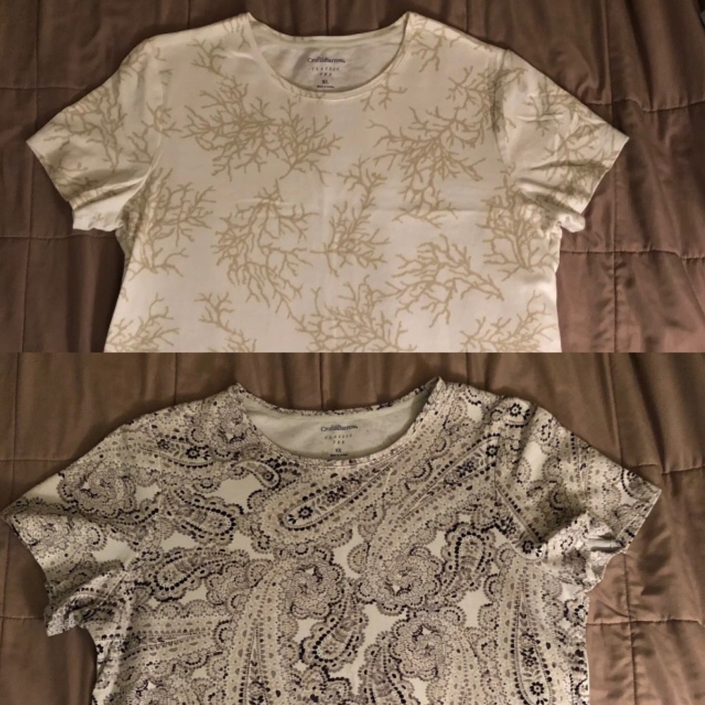 Set of 2 tops size ox